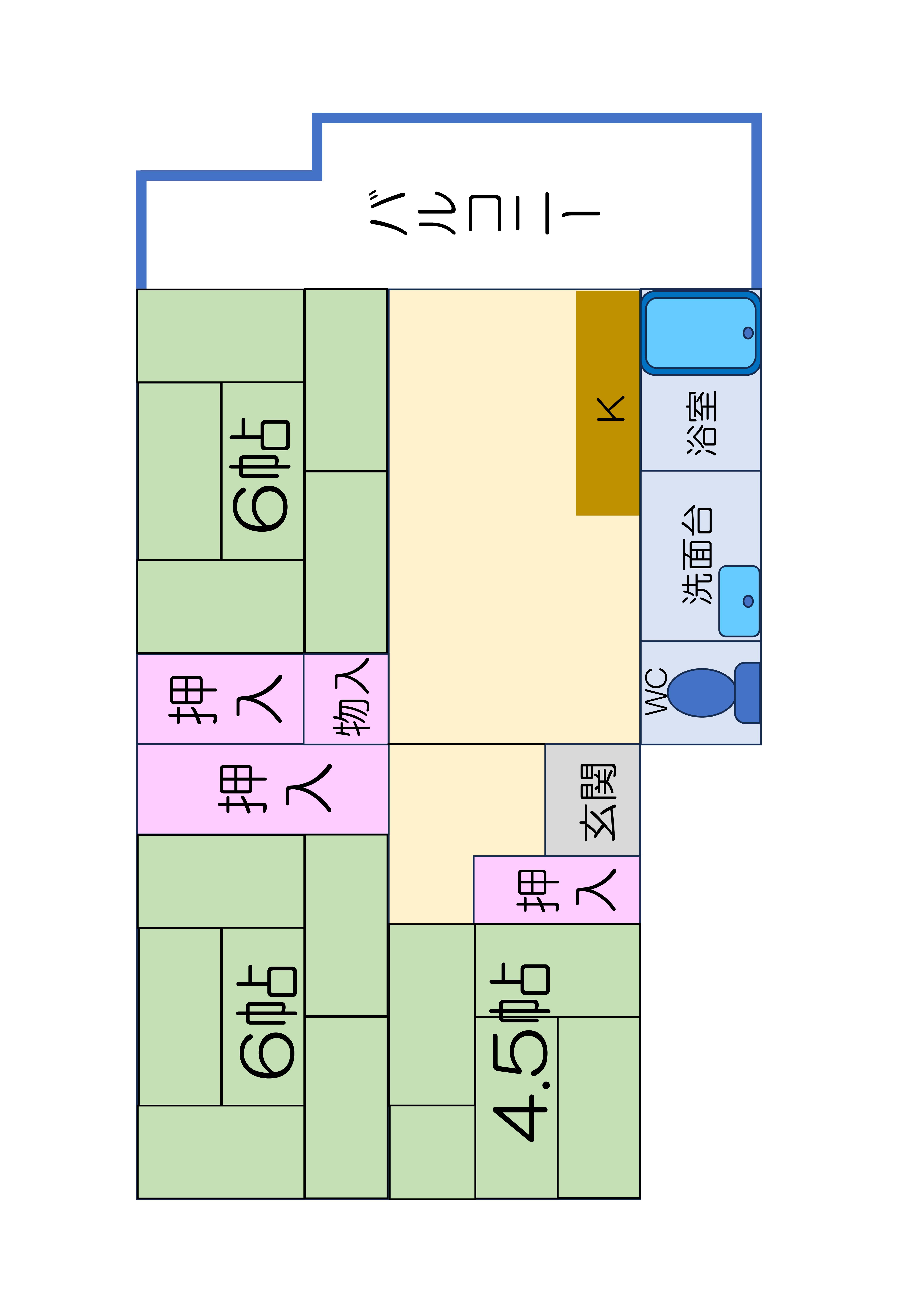 207号室（６畳のお部屋）